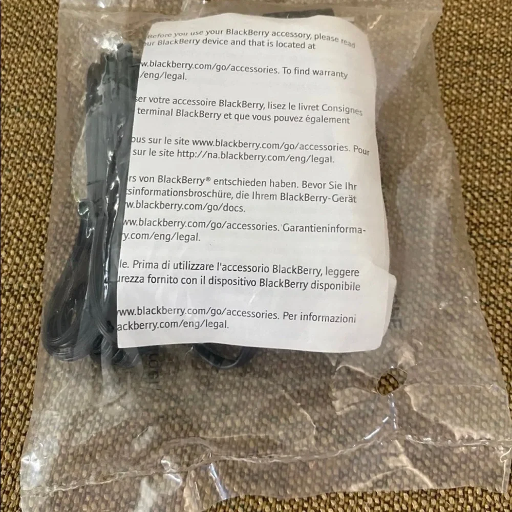 NEW BlackBerry Charger ASY-18078-003